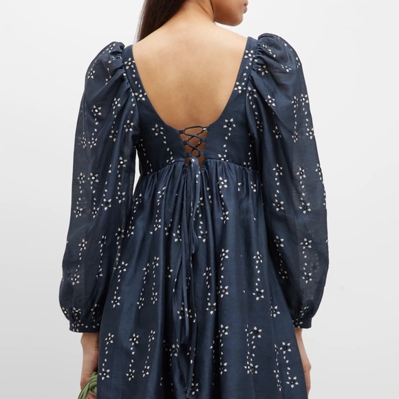 Alix of Bohemia Christina Black Bloom Dress - Picture 2 of 10